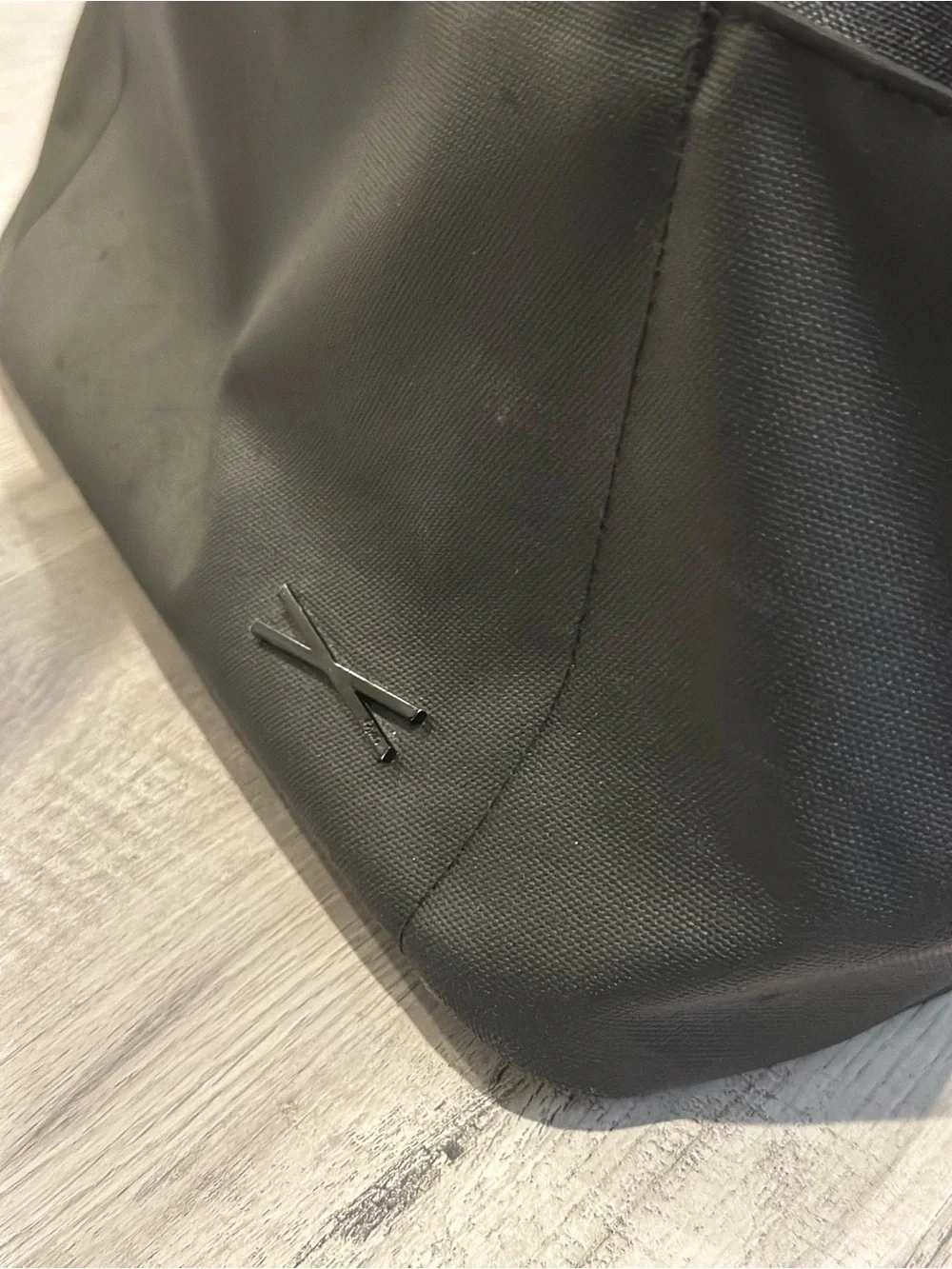 Targus Opin Purist Tote Laptop Bag Black Canvas Work Travel Tote 17” x 14”